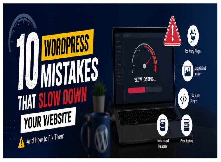 10 WordPress Mistakes That Slow Down Your Website